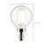 Satco S21875 - 4W G16.5 LED Filament - 5000K - E12 Candelabra