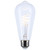 Satco S10520 - 6W LED ST19 Filament Bulb - 2700K - Dimmable, E26 Base 