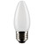 Satco S21880 - 4W B11 LED Filament Bulb - 5000K - E26 Medium Base 