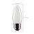 Satco S21880 - 4W B11 LED Filament Bulb - 5000K - E26 Medium Base 