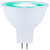 Satco S11110 - Starfish 5.5W LED MR16 - CCT Selectable - GU5.3 Base, Dimmable