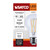 Satco S12150 - 8W LED A19 Bulb - 3000K→2000K Warm Dimming - E26