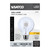 Satco S11531 - 6W G25 LED Globe - 3000K Soft White - E26 Base, Dimmable 