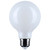 Satco S12483 - 6W G25 LED Globe - 3500K - E26 Medium Base - Dimmable 