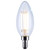 Satco S12157 - 4.5W LED B11 Bulb - 3000K-2000K Warm Dimming - E12 Base 