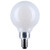 Satco S12474 - 4.5W G16.5 LED Lamp - 3000K Soft White - E12 Candelabra Dimmable
