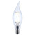Satco S12509 - CA10 5.5W LED Candelabra Bulb - Daylight (5000K) - E12 Dimmable 