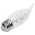 Satco S12556 - 4W CA11 LED Filament Bulb - 2700K - E26 Dimmable 