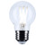 Satco S12480 - 5.5W G16.5 LED Globe - 5000K - E26 Medium Base, Dimmable 