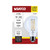 Satco S12482 - 6W G25 LED Bulb - 3500K - E26 Medium Base, Dimmable 