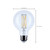 Satco S12482 - 6W G25 LED Bulb - 3500K - E26 Medium Base, Dimmable 