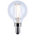 Satco S12161 - 4.5W LED G16.5 Bulb - CCT Selectable - E12 Base