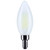 Satco S12498 - 8W B11 LED Candle-Tip - 5000K - Dimmable, E12 Base 
