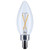 Satco S12490 - 3W B11 LED Candelabra Bulb - 3000K - Dimmable 