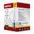 Satco S12471 - 3W G16.5 LED Globe - 3000K - E12 Candelabra Base Dimmable