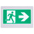 Satco 67-500 - Running Man Exit Sign - White - 2HR Emergency Backup 
