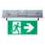 Satco 67-530 - Running Man Green Edge-Lit Exit Sign - 5700K - 2HR Backup 