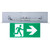 Satco 67-540 - Running Man Edge-Lit Exit Sign - 5700K - 2HR Battery Backup 