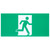 Satco 67-550 - Running Man Exit Sign - 5700K - 2HR Battery Backup 
