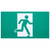 Satco 67-571 - Running Man Green Combo Exit Sign - 5700K - 2HR Backup 