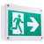 Satco 67-561 - Running Man Green Exit Sign - 2HR Battery Backup, Wet Rated 