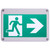 Satco 67-561 - Running Man Green Exit Sign - 2HR Battery Backup, Wet Rated 