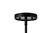 Satco 60-8259 - Valentine 7-Light Chandelier - Black Finish - 40in Diameter 