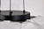 Satco 62-2036 - Barnett 21 Inch LED 5-Light Chandelier - 3000K - Matte Black 