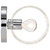 Satco 60-8071 - Marlowe 1-Light Vanity - Polished Nickel - E12 Candelabra Socket 