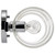 Satco 60-8073 - Marlowe 3-Light Vanity - Polished Nickel - Damp Rated 