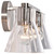 Satco 60-8332 - Gianna 2-Light Vanity - Brushed Nickel - Damp Rated 