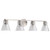 Satco 60-8334 - Gianna 4-Light Vanity - Brushed Nickel - Bathroom Vanity 