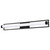 Satco 62-669 - Canal LED Large Vanity - 3000K - 39W Dimmable - Matte Black 