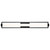 Satco 62-669 - Canal LED Large Vanity - 3000K - 39W Dimmable - Matte Black 