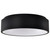 Satco 62-1452R1 - Orbit 20W LED Flushmount - CCT Selectable - Black 