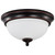 Satco 62-1557 - 11 Inch LED Flush Mount - 3000K - Mahogany Bronze - Dimmable 