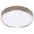 Satco 62-1690 - 11in Surface Mount Night Light - CCT Selectable - Nickel 