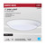 Satco 62-1801R1 - 7 Inch LED Disk Light - CCT Selectable - Dimmable 