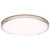 Satco 62-1878 - Glamour 24in LED Flush Mount - CCT Selectable - Brushed Nickel 