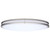 Satco 62-1881 - Glamour 32in LED Flush Mount - CCT Selectable - Brushed Nickel 