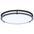 Satco 62-1977 - Glamour 17in LED Flush Mount - CCT Selectable - 25W 