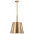 Satco 60-7938 - Alexis 1-Light Pendant - Burnished Brass - 15in Dia 