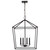 Satco 60-7941 - Emma 4-Light Small Pendant - Matte Black - E12 Base 