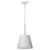 Satco 60-7949 - Alexis 1-Light Small Pendant - Matte White - 11 in Dia 