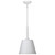Satco 60-7949 - Alexis 1-Light Small Pendant - Matte White - 11 in Dia 