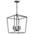 Satco 60-7951 - Emma 4-Light Small Pendant - Dark Bronze - 24 in H 