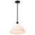 Satco 60-8026 - Russel 14in Pendant - Matte Black - Lamp Dependent 