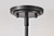 Satco 60-8037 - Warren 17 Inch Pendant - Gun Metal - 3-Light E26 Base 