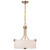 Satco 60-8204 - Liam 3-Light Pendant - Burnished Brass - 15.9in Diameter 