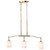 Satco 60-8208 - 3-Light Island Pendant - Burnished Brass - Kitchen Island 